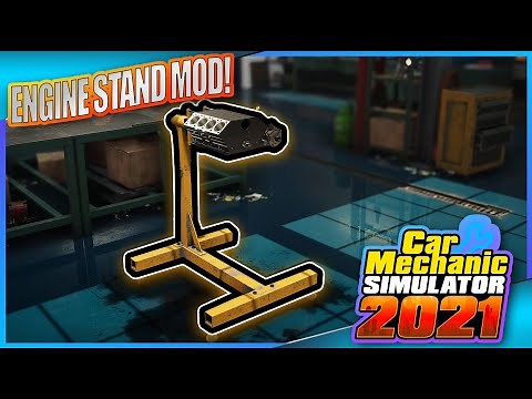 This MOD is a TIMESAVER! + New Build! - Engine Stand Mod- CMS21 EP 5