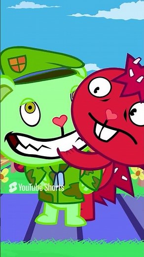 Flippy x Flaky Two On One #flippy #fliqpy #htf #flaky #happytreefriends #flippyxflaky