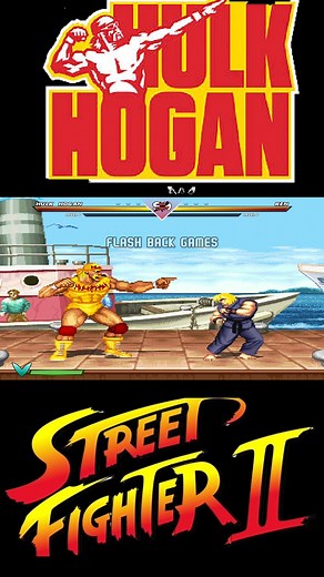 53K views · 818 reactions | HULK HOGAN VS KEN ! #hulkhogan #kenmasters #streetfighter #StreetFighterII | Flash Back Games | Facebook