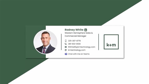 Example - Animated Email Signatures