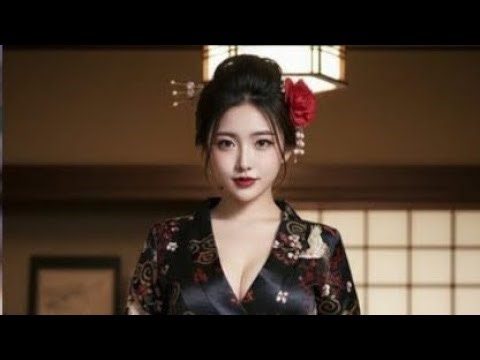 [4K Japane Beauty] model lookbook ai art Ep 34 #fashion #lookbook