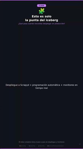 Gestiona tus arañas web desde un panel visual con Python 🕷️