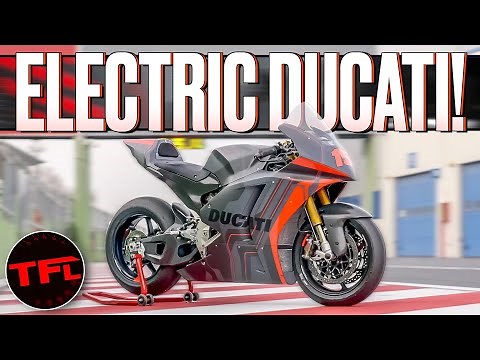 Ducati's FIRST ELECTRIC Motorcycle Revealed: Here's What You Need To Know About The New Ducati V21L