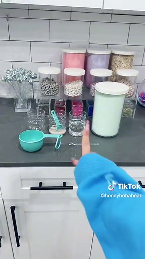 Restocking and Organizing: DIY Boba Station at Home
