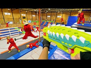 Nerf War | Amusement Park Battle Collection 4 (Nerf First Person Shooter)