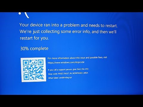 How to fix amdkmdag.sys Blue Screen error in Windows 11