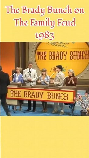 The Brady Bunch Play Family Feud ❤️