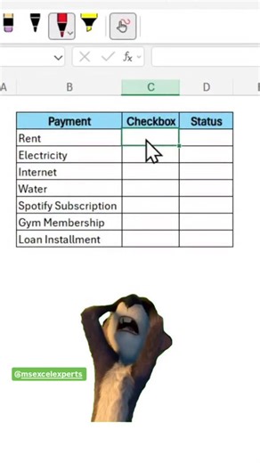 Ajeet Singh Kushwah on Instagram: "Use checkbox in Excel. . . #exceltraining #excel #exceltricks #exceltips #excelformulas #exceltutorial #viral #reels #exceltipsandtricks #reelkarofeelkaro"