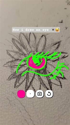 How i draw an eye #draft #drawing #draw #bored