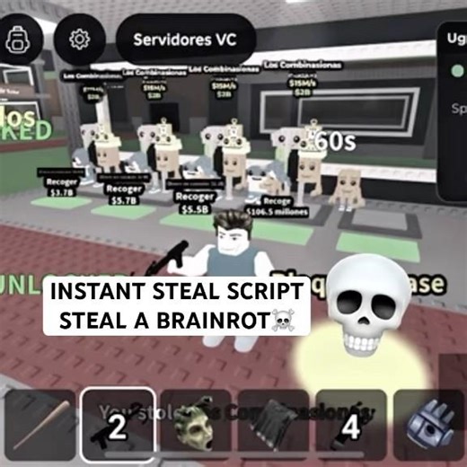 NEW INSTA STEAL SCRIPT (STEAL A BRAINROT) #robloxscript #roblox #script #delta #stealabrainrot #sab