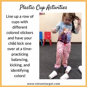 1.4K views · 43 reactions | Fun activity to practice balance and colors at the same time 拾 | Tots On Target | Facebook