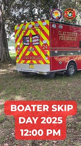 391K views · 1.9K reactions | Boater Skip Day 2025 POV | Clay County Fire Rescue | Facebook