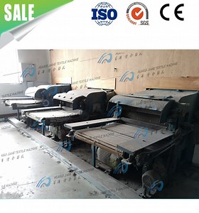 [Hot Item] Double Roller Cotton Waste Recycling Machine Cheap Wool Cotton Fiber Opening Machine Price/ Non Woven Waste Fiber Fine Opening Machine