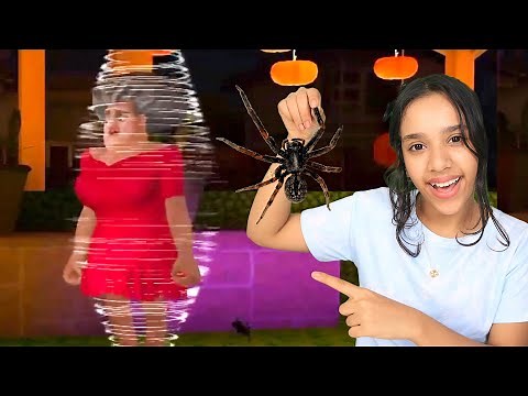 مقلب عنكبوت في معلمة الشريرة ! شفا scary teacher 3d