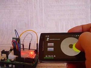 LED control via Android smartphone