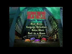 Teenage Mutant Ninja Turtles 1990 DVD Menu