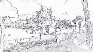 super cool pencil drawing animation