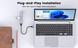 Watch USB hub with 4 USB ports on Amazon Live