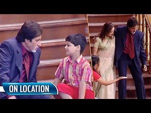 Baghban On Location | Amitabh Bachchan | Hema Malini | Flashback Video