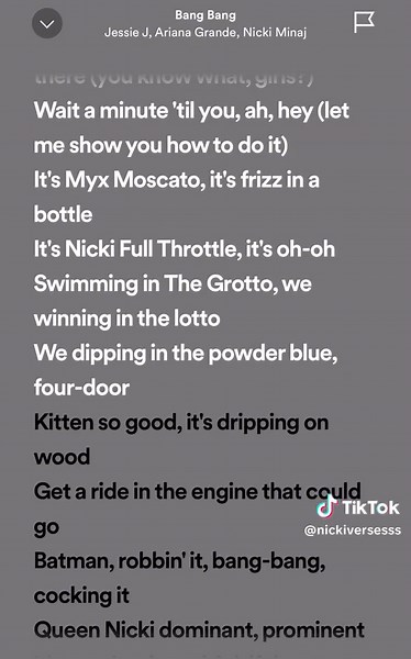 nickiversesss on TikTok