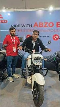 ABZO - Royal Enfield जैसी बाइक | EBZO EV Bike | Electric Bike | EV EXPO