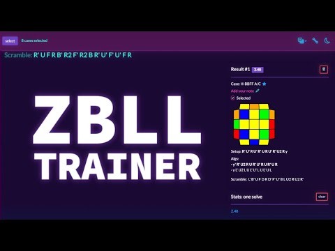 Here is how you should practice ZBLL 🧠