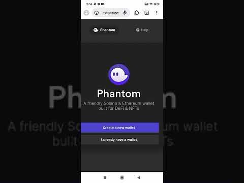 Tutorial of using Phantom Wallet Extension on Mises Browser