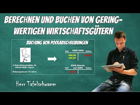 Calculating and booking low-value assets - immediate depreciation and collective items explained ...