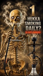 What If You Smoked HOOKHA Daily For 30 Days? #shorts