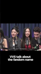VVS talk about the fandom name 💎 comeback 04.22.2026 #VVS #븨븨에스 #shorts #trending #5thgenkpop