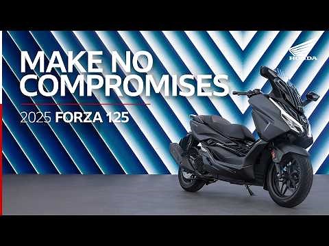 New 2025 Forza 125: Make No Compromises | GT Scooter | Honda Motorcycles