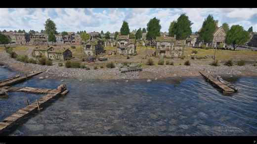 【战雷性能测试】静态场景