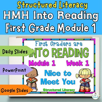 HMH Into Reading - First Grade Structured Literacy Presentation - Module 1
