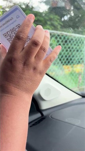 👉 How to Install Car QR Code Sticker Inside Windshield | Abtara