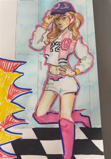 Exploring Glitter in Illustration for Girls Generation