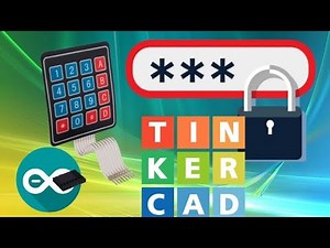 How to Implement a Keypad Entry System with Arduino, Matrix Keypad, and LCD Screen using TinkerCA...