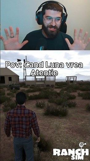 She's a bit affectionate like that 😂😂 #shorts #gaming #ranchsimulator #ranchsimulatorgameplay #games