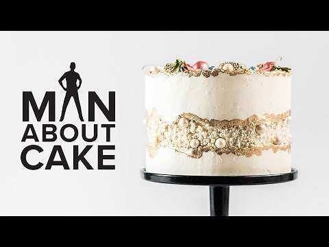 JJR's Fancy Fault Line Wedding Cake | Man About Cake