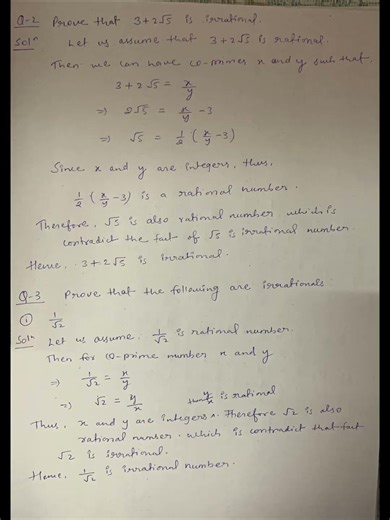 Class 10th maths exercise 1.2 solution