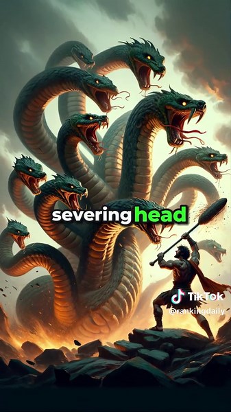 How Hercules DEFEATED The Hydra in Battle. Comment what I story I should cover next. #hercules #hydra #greekmythology #mythologicalcreatures #dragon #zeus