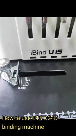 How to use binding machine #orderhere👇🛒🤍