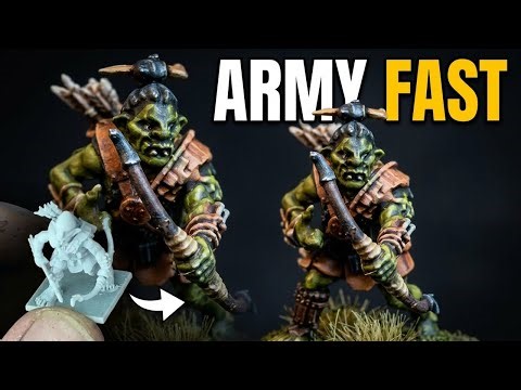 Paint Goblins Fast Enough to Build an Army