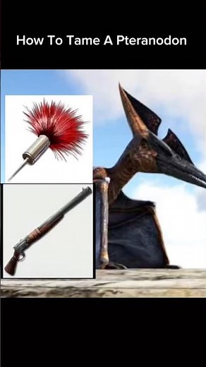How To Tame A Pteranodon In Ark