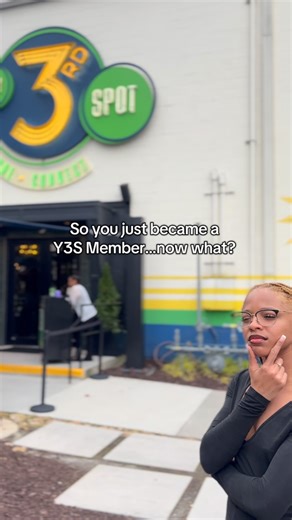 Your 3rd Spot (Y3S) on Instagram: "Welcome to the club 🎉 You’re officially a Y3S Member and this is your guide to unlocking all the perks. From digital passes to skip-the-line access and monthly events, here’s everything you need to know to make the most of your Membership. Members can also request to join our @y3smembersatl Instagram account to access all your links and stay up to date on all the latest Member events and perks!"