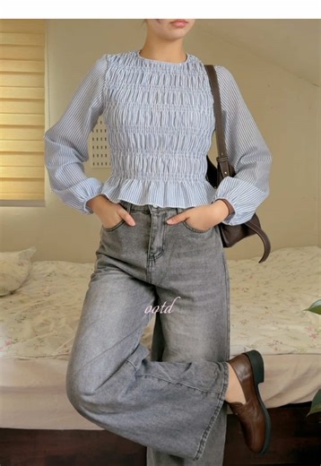 Stylish Blue Top Outfit Ideas