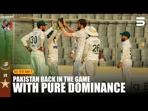 Pakistan’s Stunning Comeback vs Bangladesh | 1st Test | Day 5 | ICC World Test Championship | M9I1T