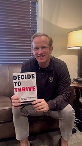 1.7K views · 95 reactions | Here’s why I’m so excited for the launch of my brand-new book, Decide To Thrive—Six Choices For Life Change That Really Work! Be on the lookout for more information on how you can get your copy very soon! | Steve Robinson | Facebook