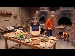 One Azerbaijani Woman Cooked 18 Traditional Dishes Using Only Fire, Tandoor and Saj