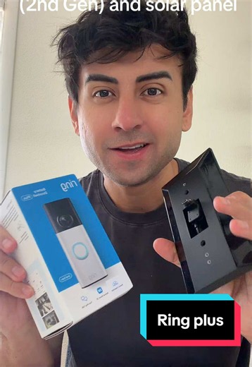 Install Ring Battery Doorbell Plus with Solar Panel