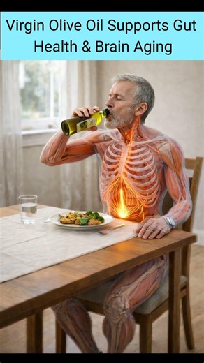 Virgin Olive Oil for Gut Health & Brain Aging | Protect Memory Naturally #VirginOliveOil #Brain